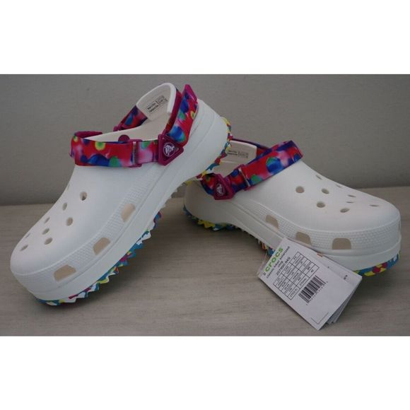 Crocs 207990-94S Unisex Men's Sz 9 Women's Sz 11 Classic Hiker Solarized Clogs - Picture 1 of 9